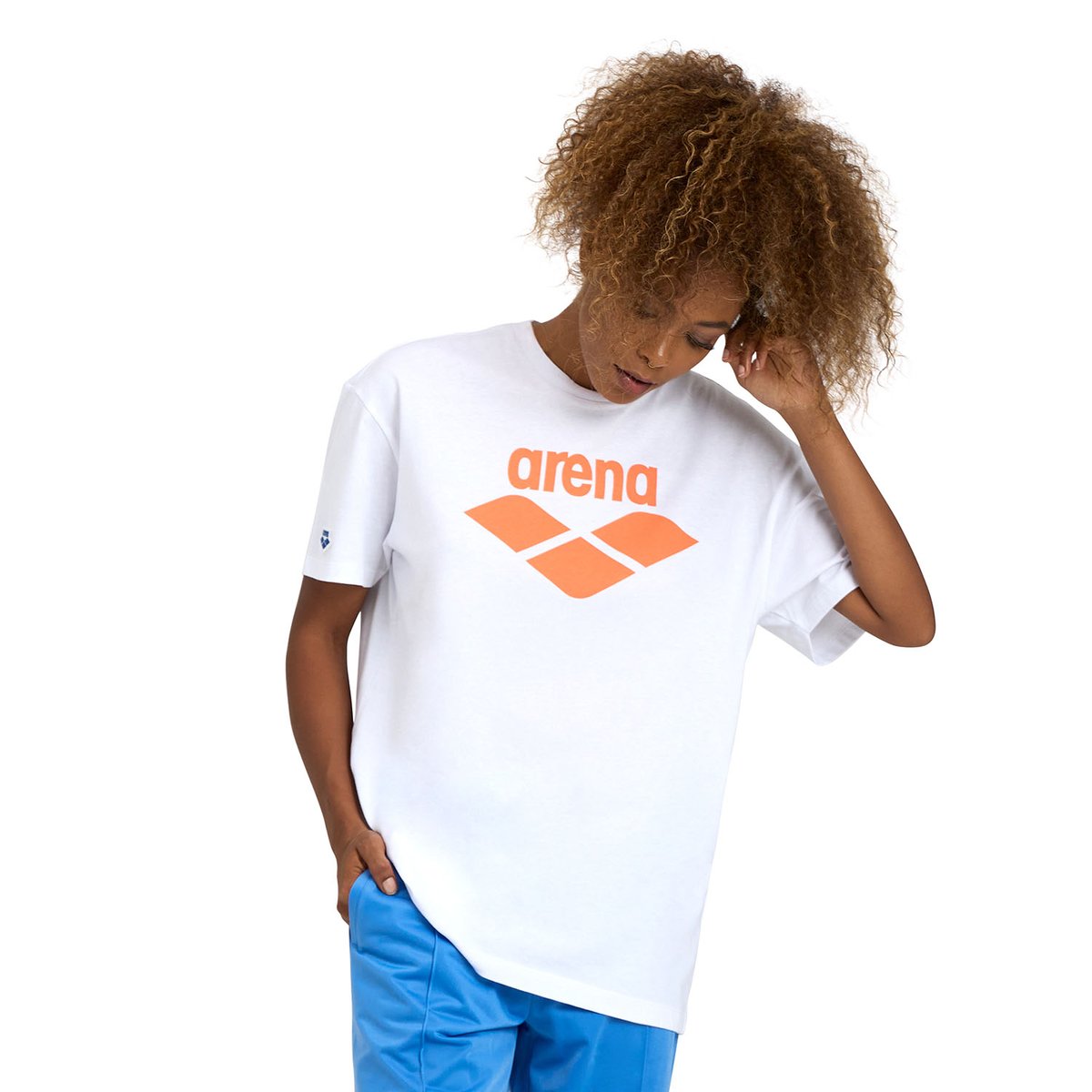 T-shirt unisexe Icons white logo, ARENA