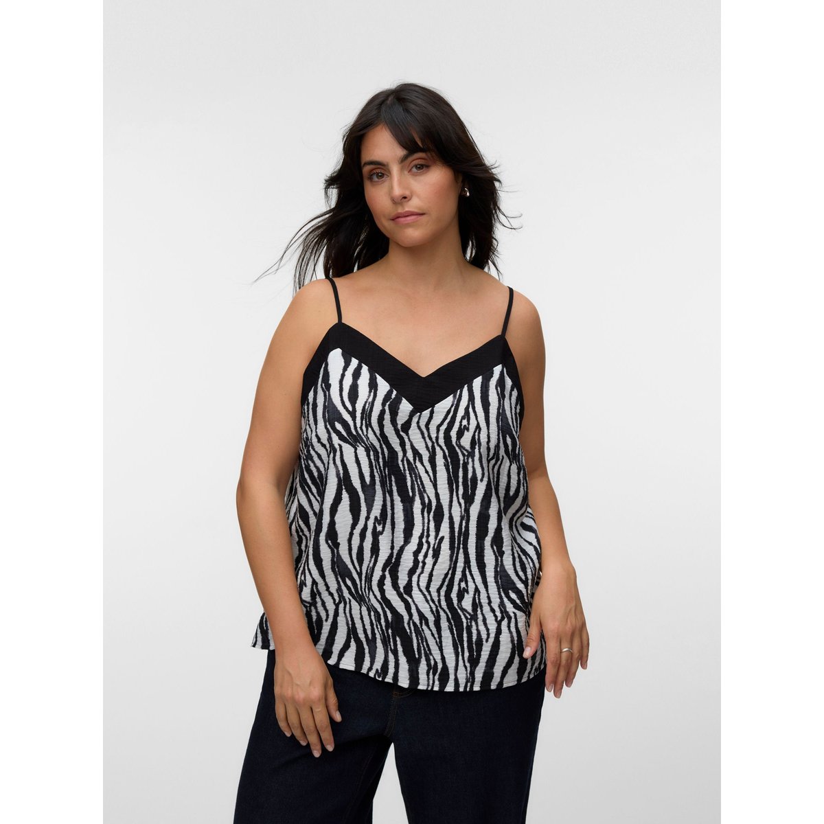 Top noire - black, VERO MODA