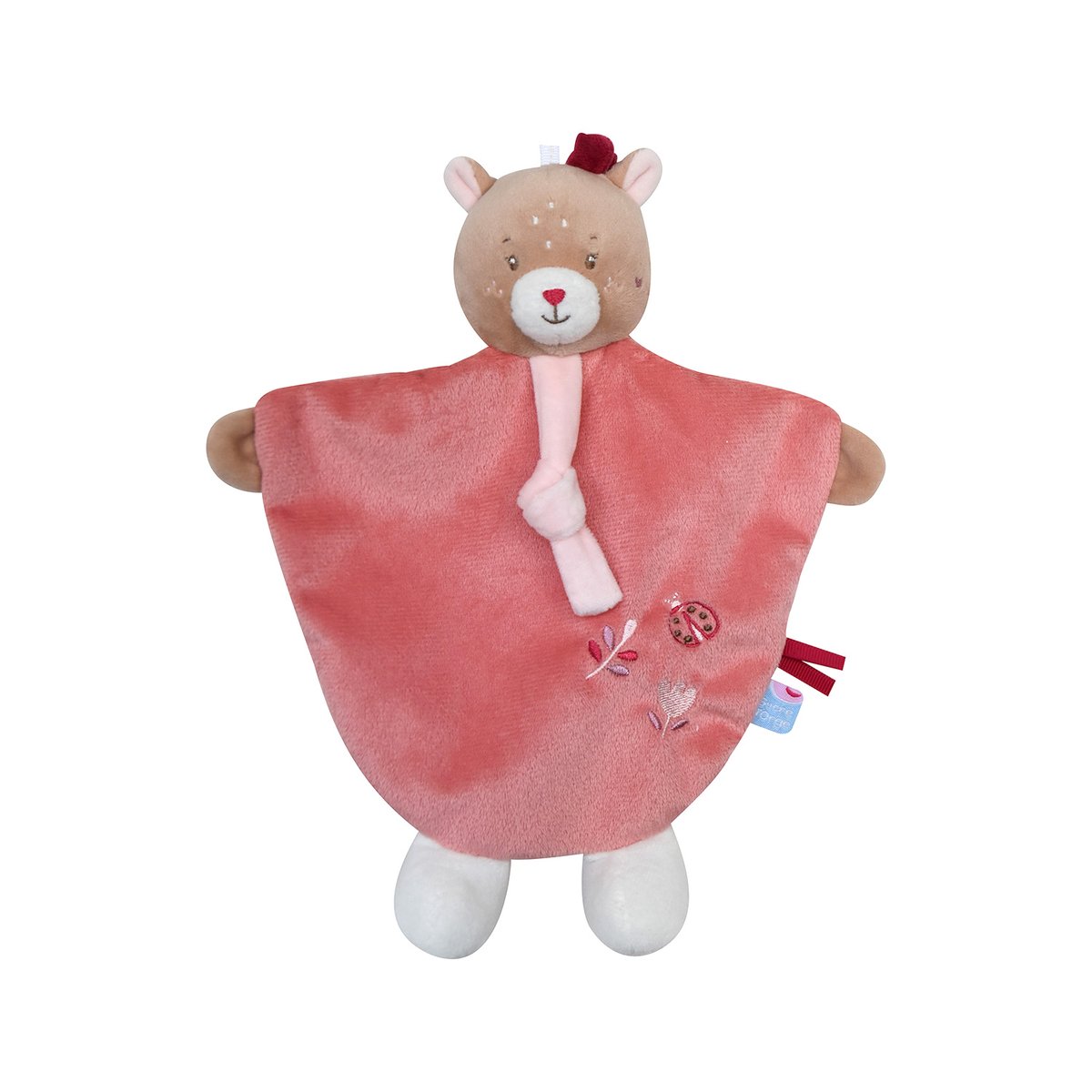 Doumou tetinou biche romi velours doux rose, SUCRE D'ORGE