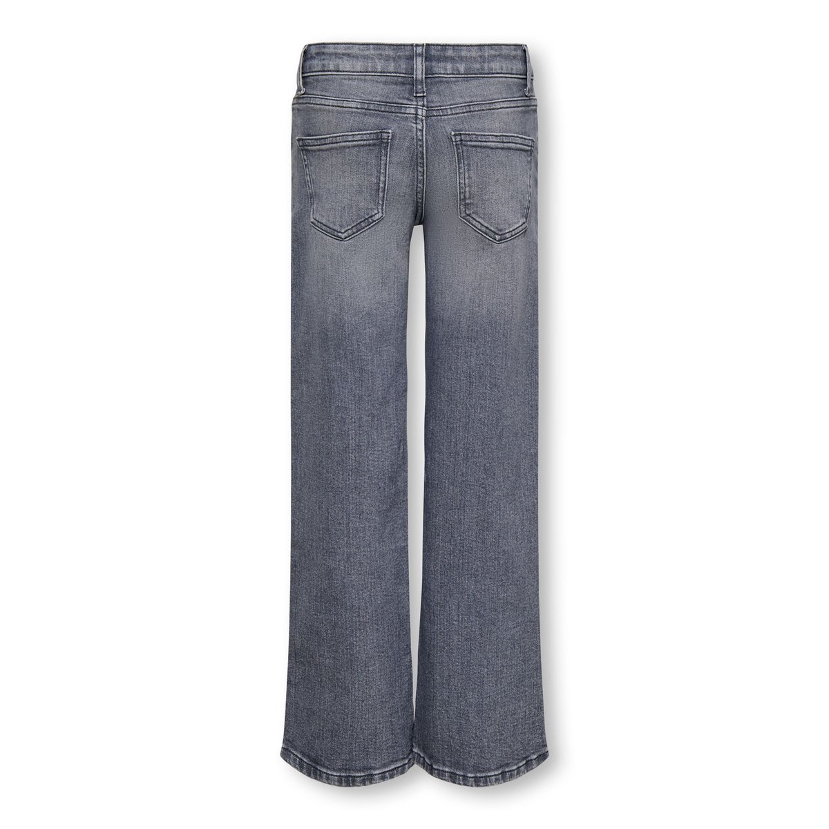 Jean À Jambe Large grise - medium grey denim 1, KIDS ONLY