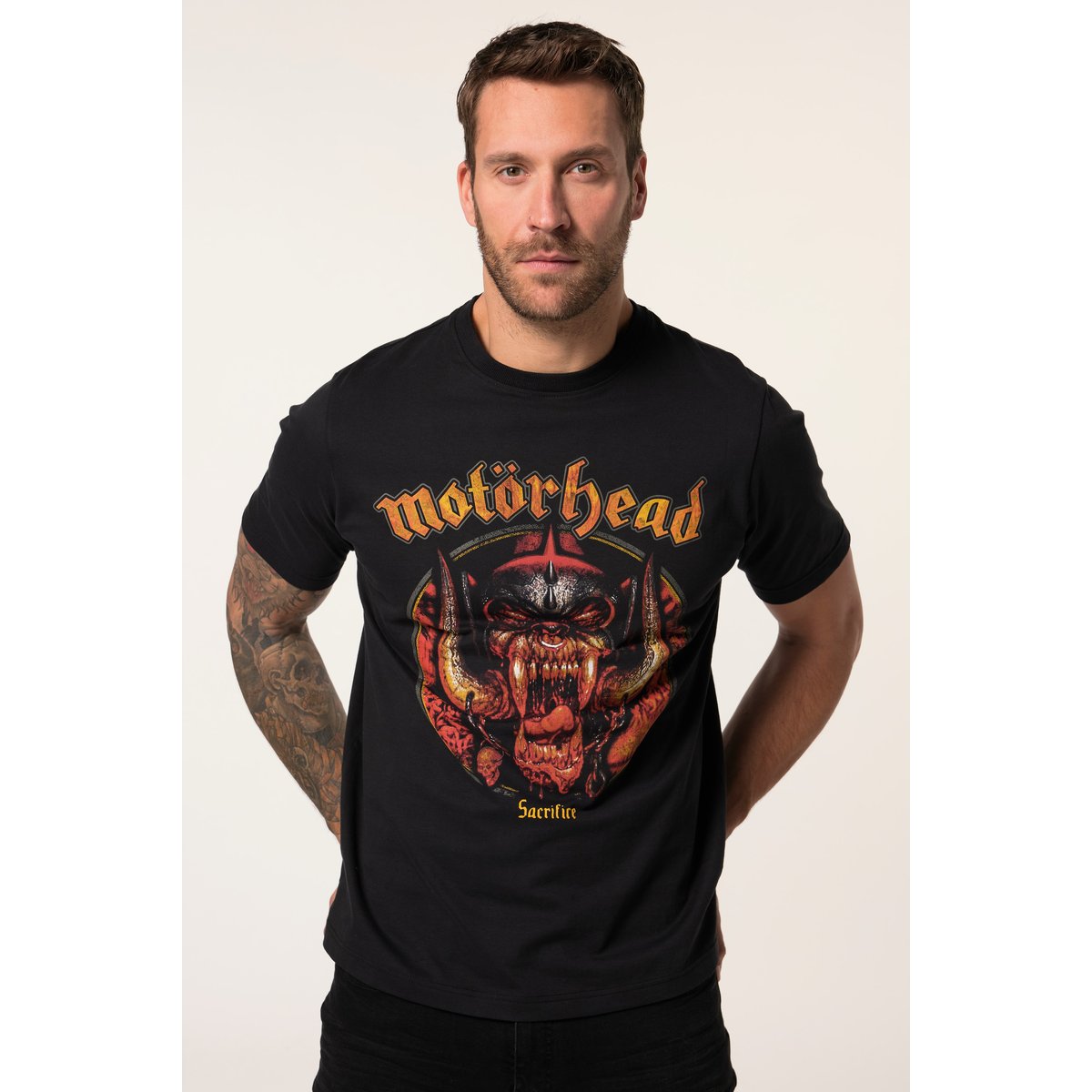 T-shirt, imprimé groupe Motörhead noir, JP1880