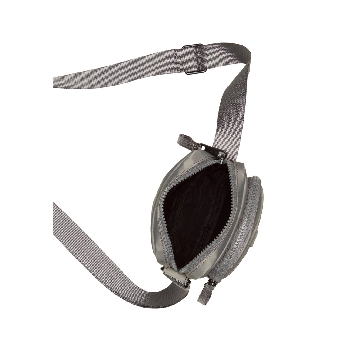 Sac à bandoulière modèle Pascal en polyamide recyclé gris, MARC O'POLO