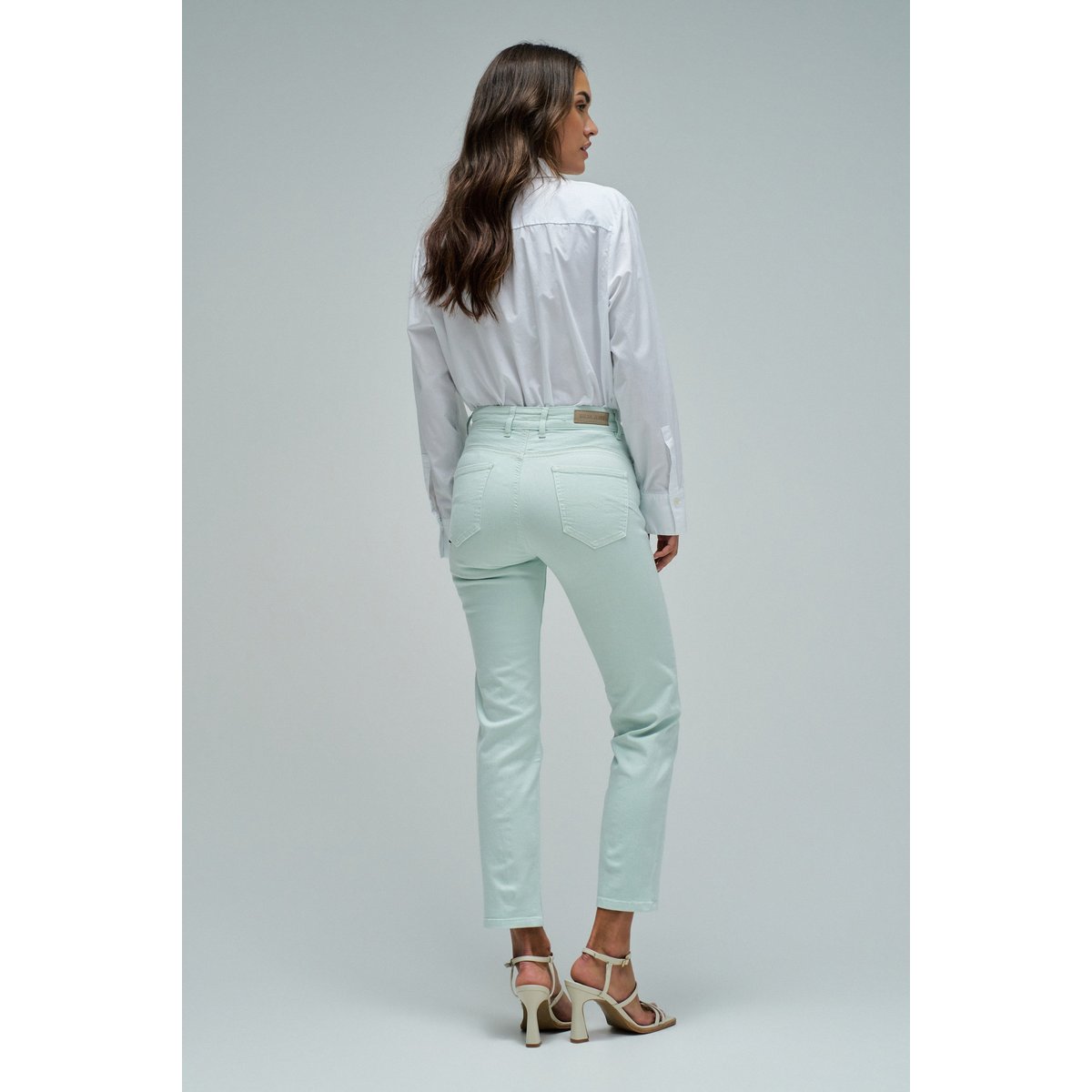 JEAN FAITH PUSH IN CROPPED SLIM rose, SALSA JEANS
