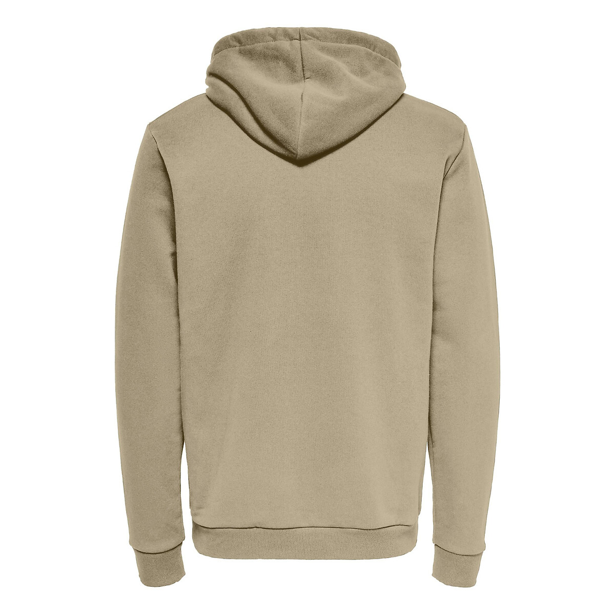 Sweat à capuche Ceres Life beige grisé, ONLY & SONS