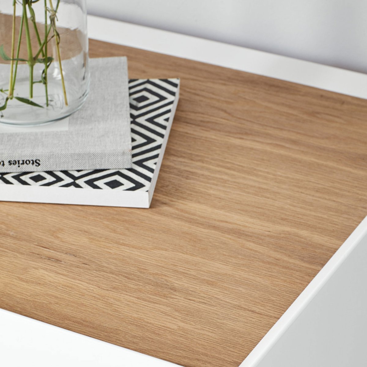 Buffet en bois 3 portes 3 tiroirs L110cm- ARISTA blanc, TEULAT