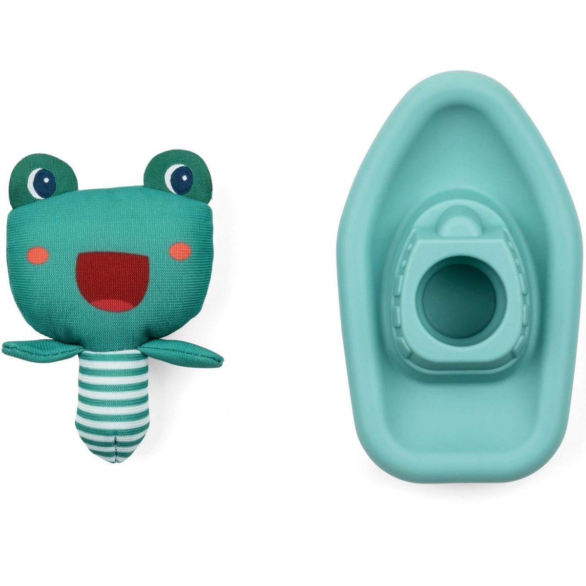 Jouet de bain Bâteau vert d'eau, bleu, LILLIPUTIENS