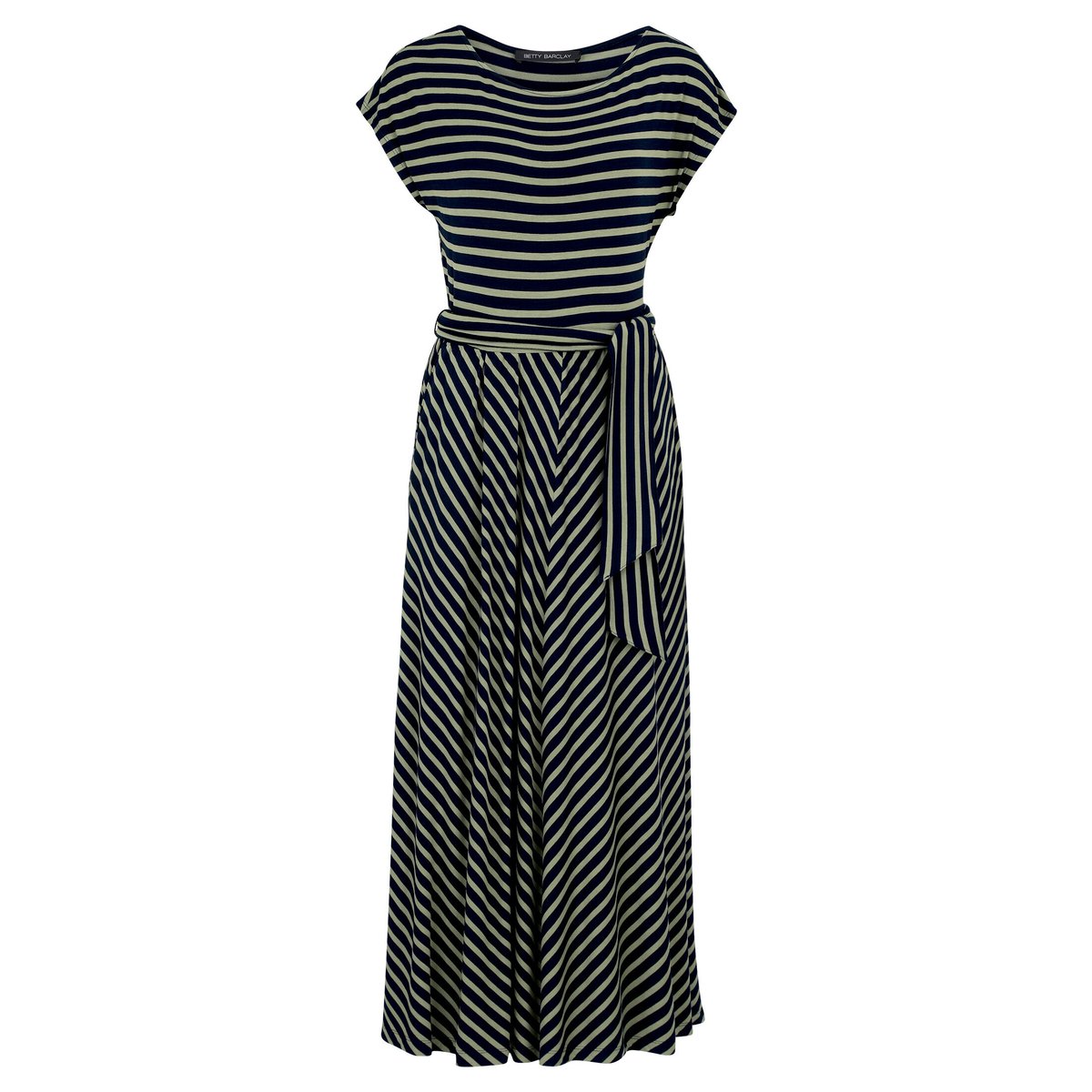 Robe en jersey manches courtes dark blue/green, BETTY BARCLAY
