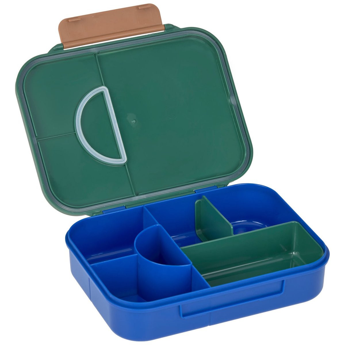 Boîte à goûter Bento Little Gang arc-en-ciel vert, LASSIG