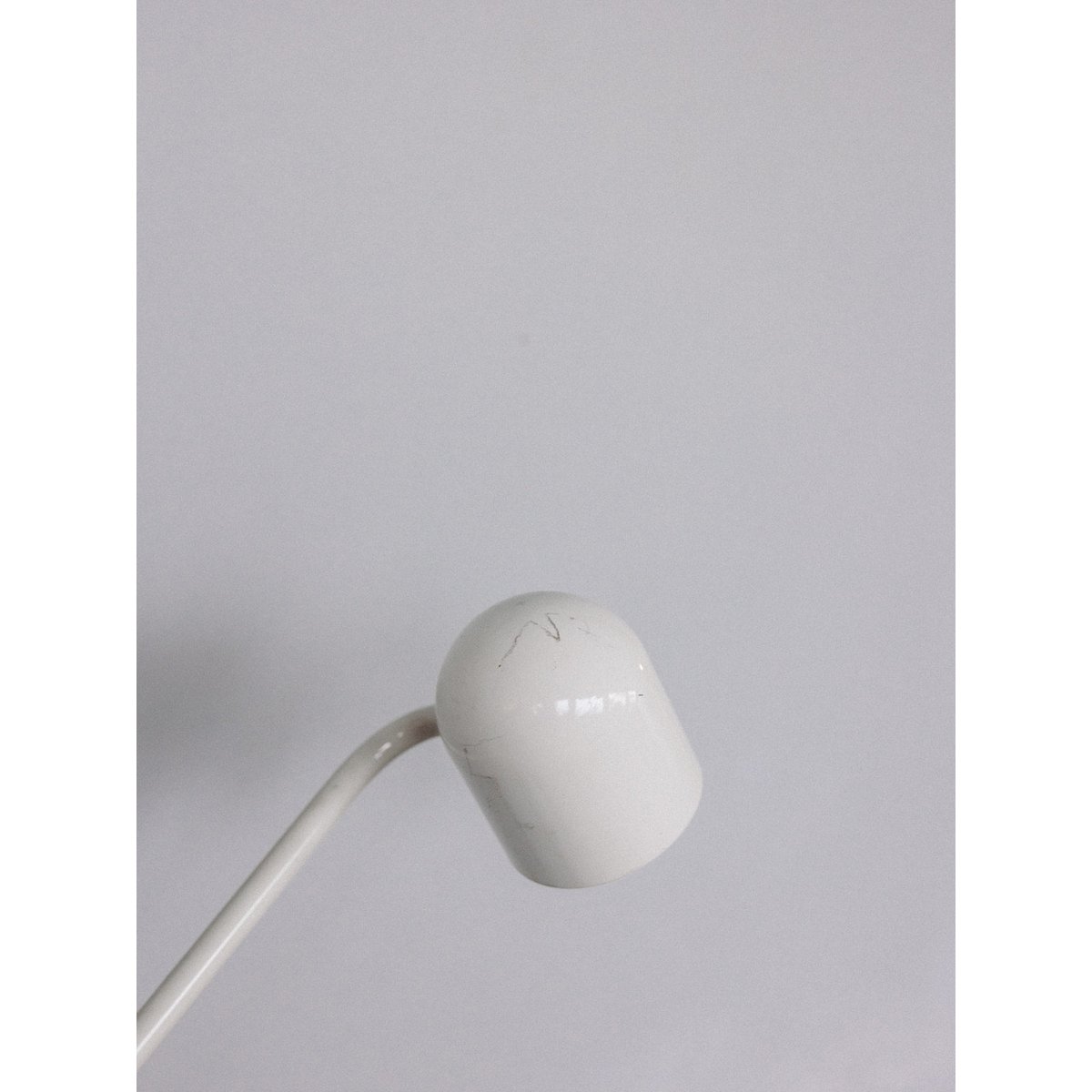 Lampadaire en métal Julien N°60 - Bon état blanc, DEBONGOUT