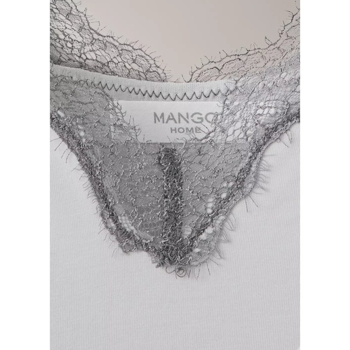 Débardeur de pyjama gris, MANGO