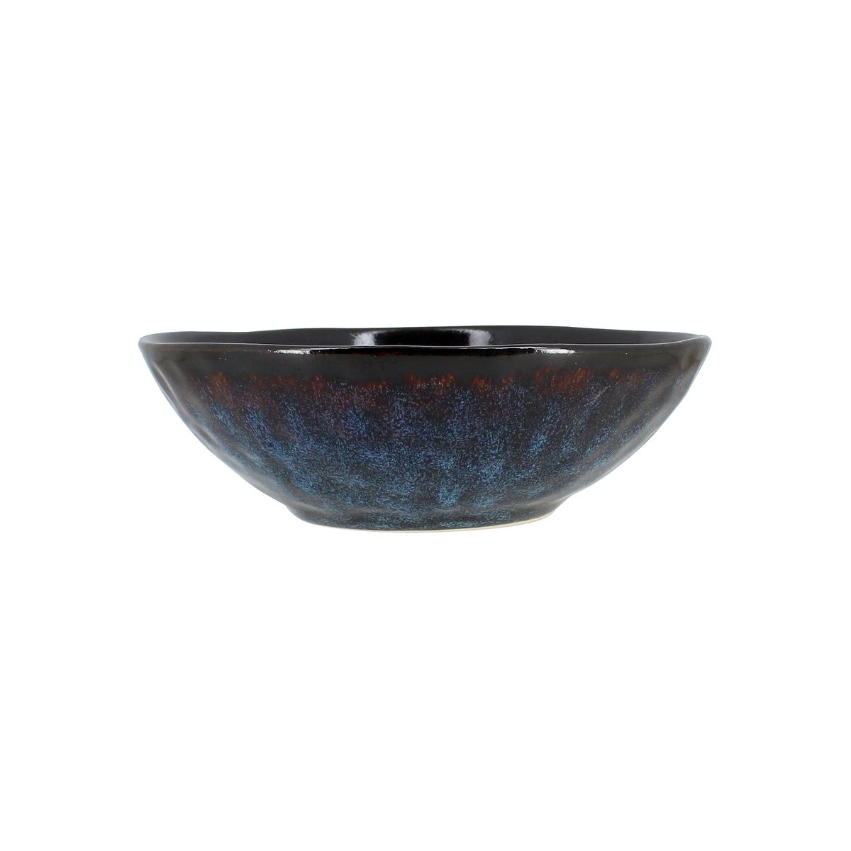 Lot de 6 coupelles en grès 19,5x45cm, COSTA bleu, OGO LIVING