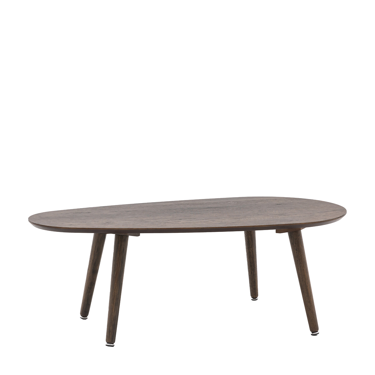Hale Smoked Oak Organic Shaped Coffee Table smoked oak, ÉDITÉ