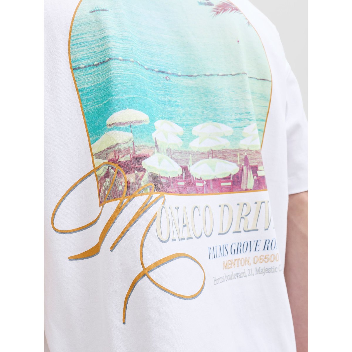 T-Shirt bright white, JACK & JONES