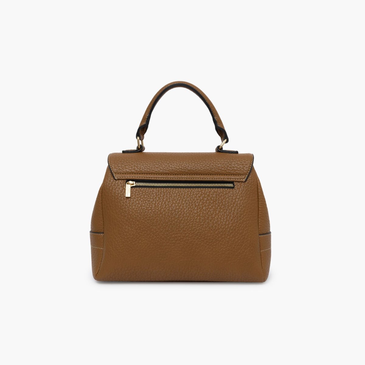 Grand sac porté épaule Todora camel,doré, LOLLIPOPS