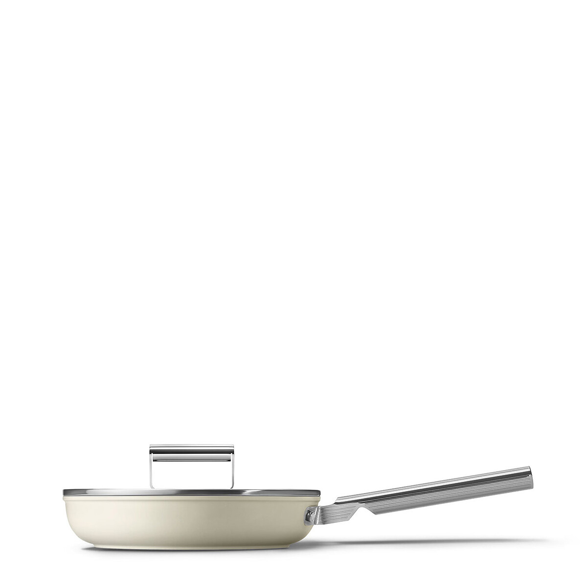 Frigideira antiaderente, 20cm, SMEG creme, SMEG