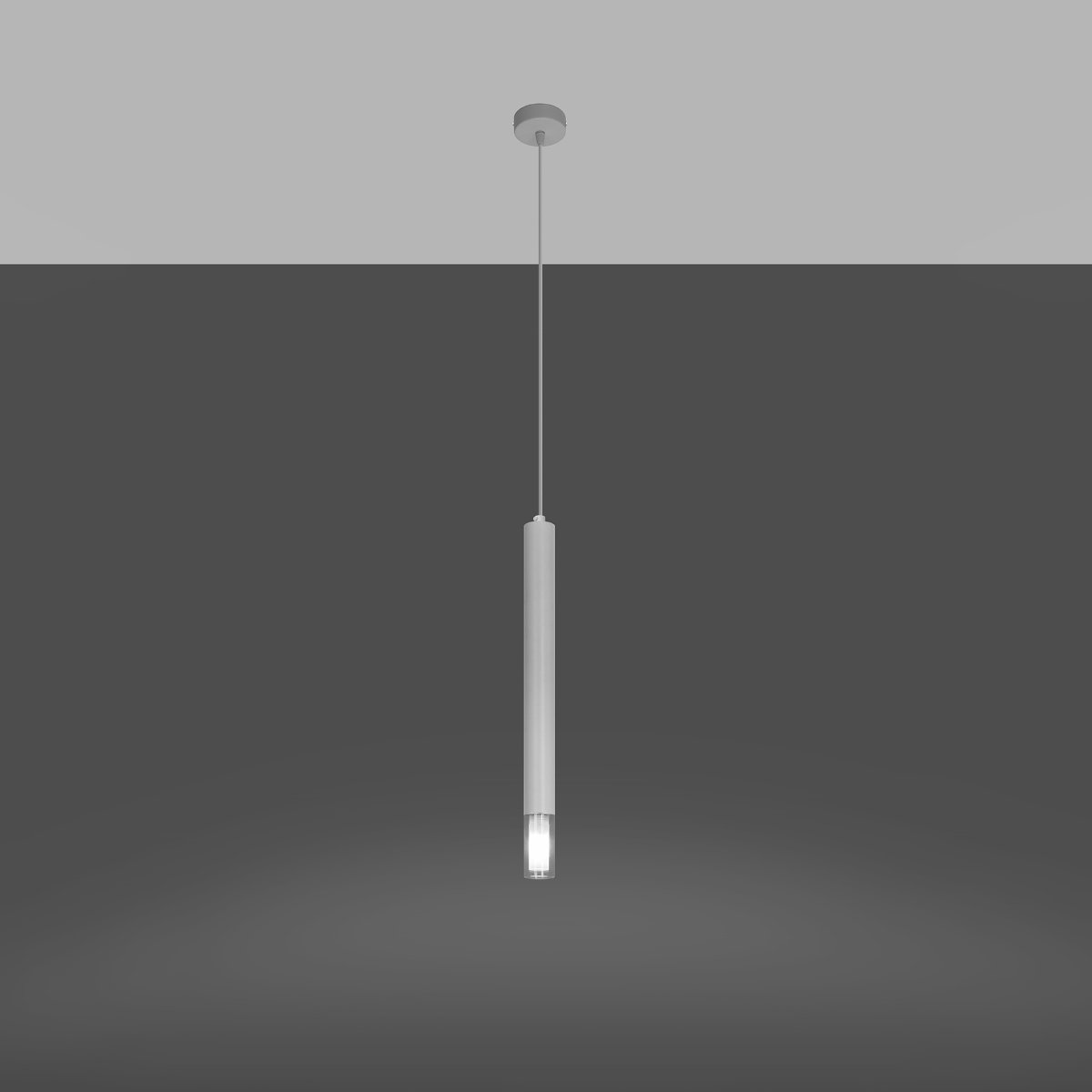 Suspension Acier Blanc G9 1 Wezyr blanc, EDEN