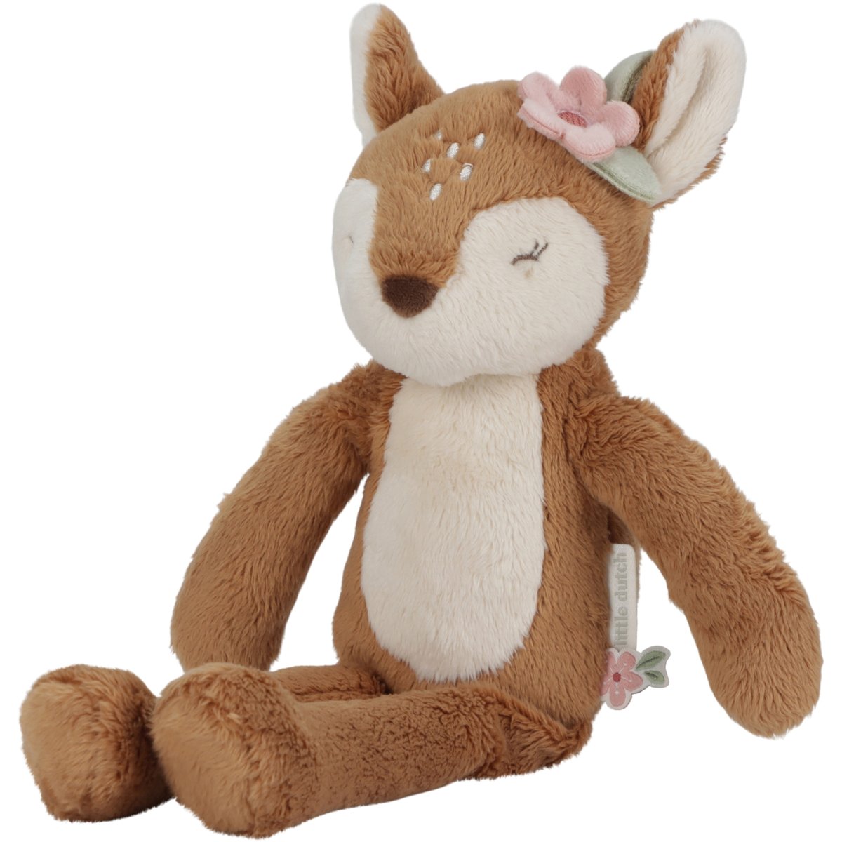Peluche rose, beige, marron, LITTLE DUTCH