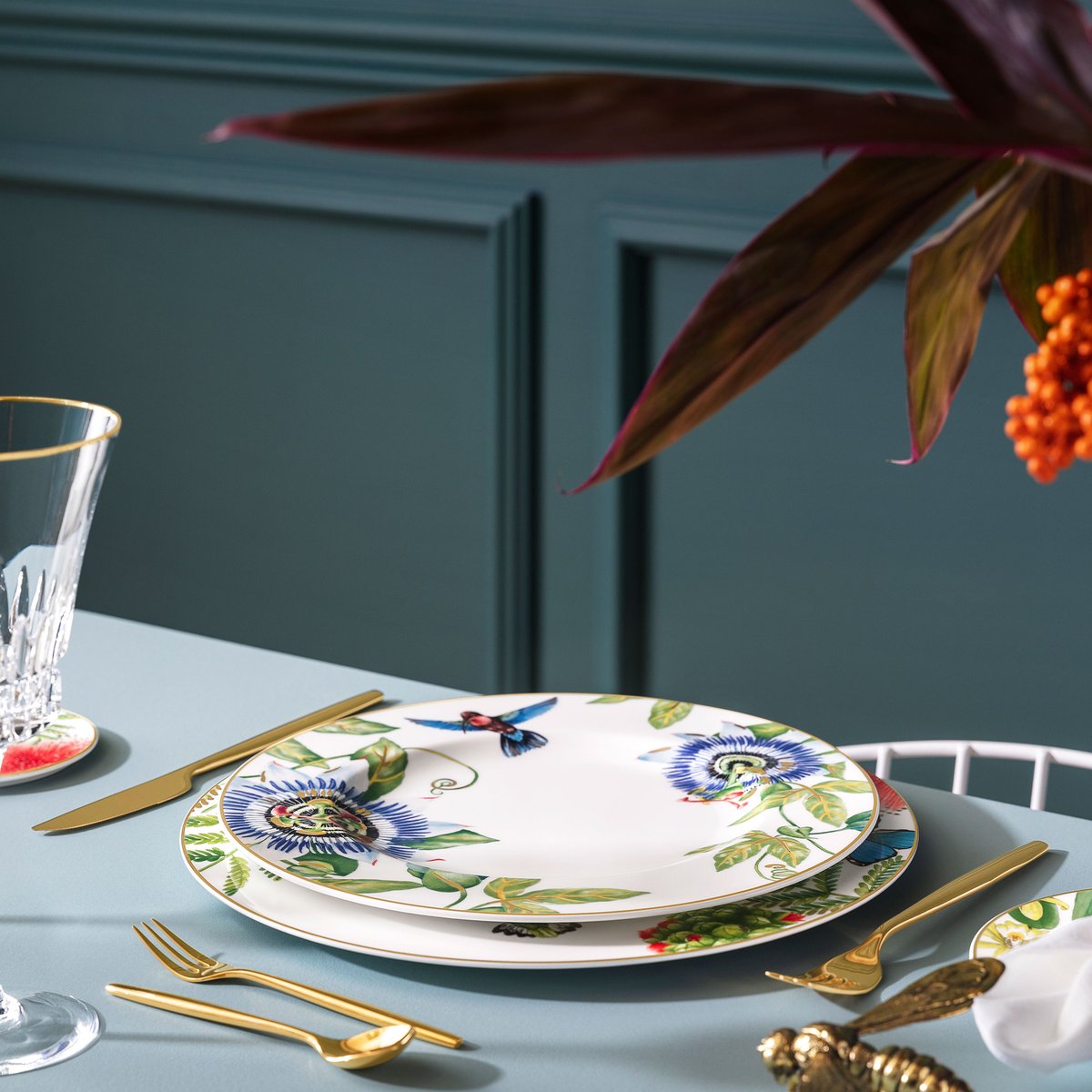 Assiette Plate AMAZONIA couleur unique, VILLEROY & BOCH SIGNATURE
