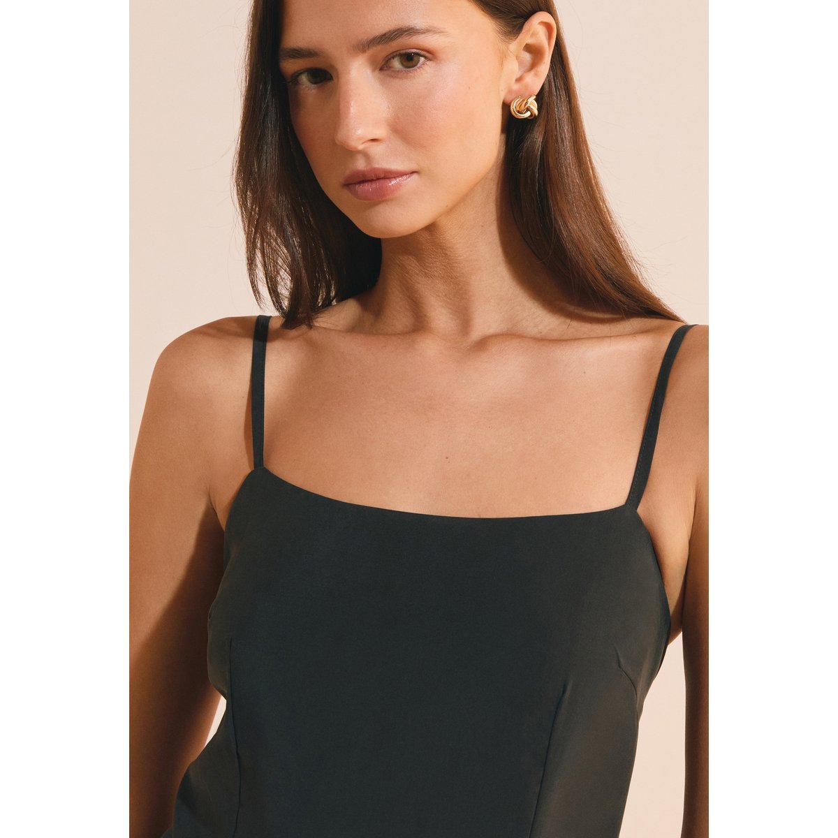 Robe longue boule PAMMY noir, ETAM