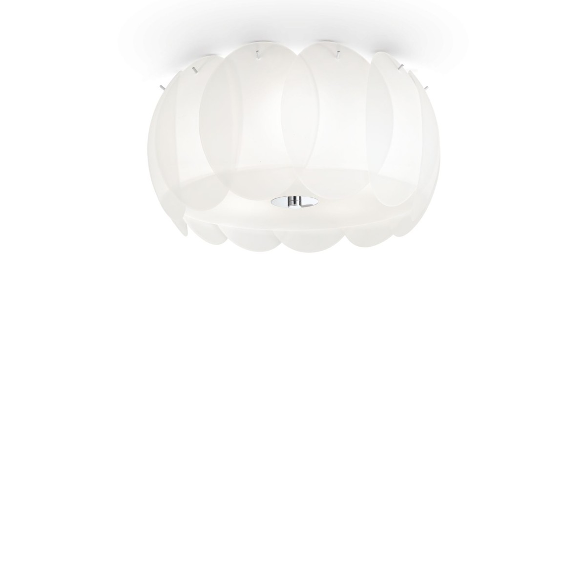 Plafonnier OVALINO blanc, IDEAL LUX