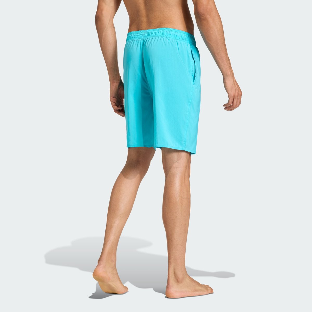 Short de bain uni lucid cyan / white, adidas Performance