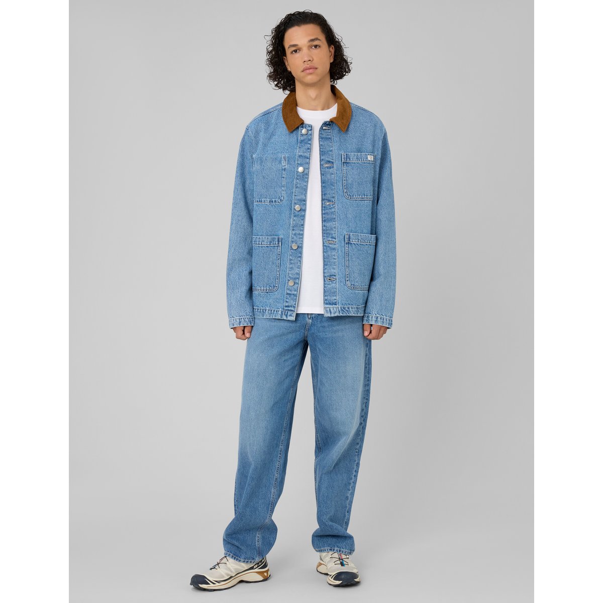 Veste en jean bleu moyen, BZB