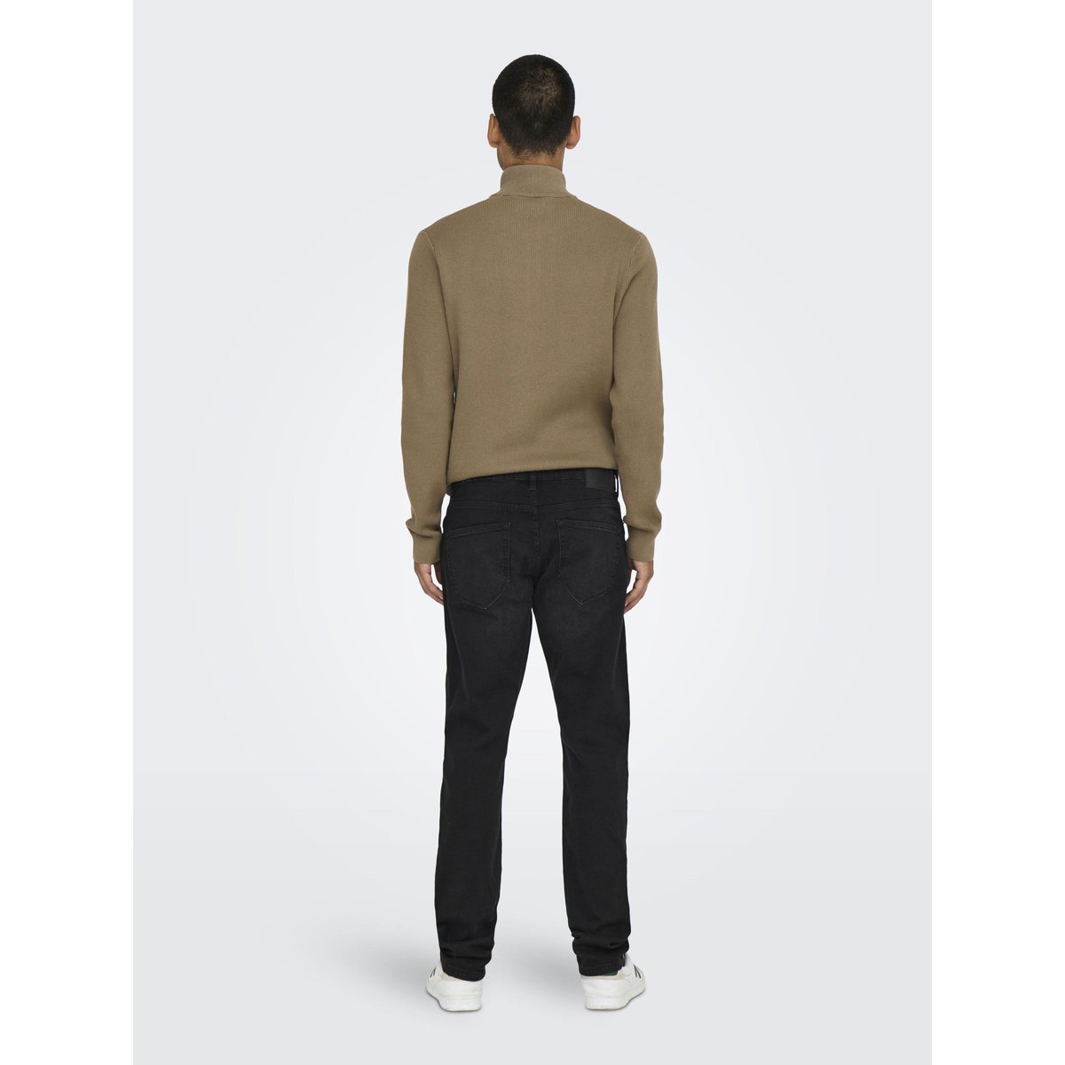 Coupe Regular black denim, ONLY & SONS