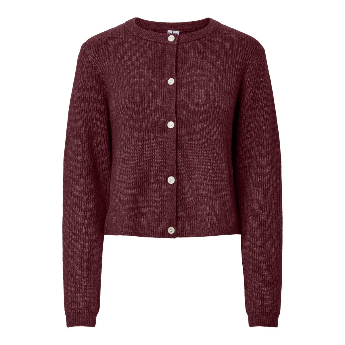 Cardigan En Maille tawny port, PIECES