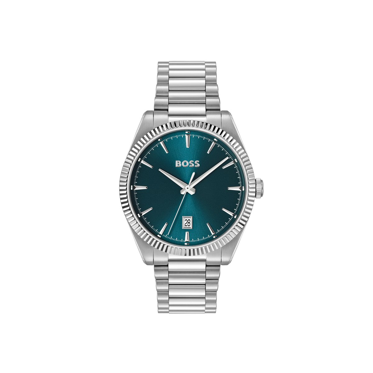 Montre Analogique CHESWICK argenté bleu argenté, BOSS