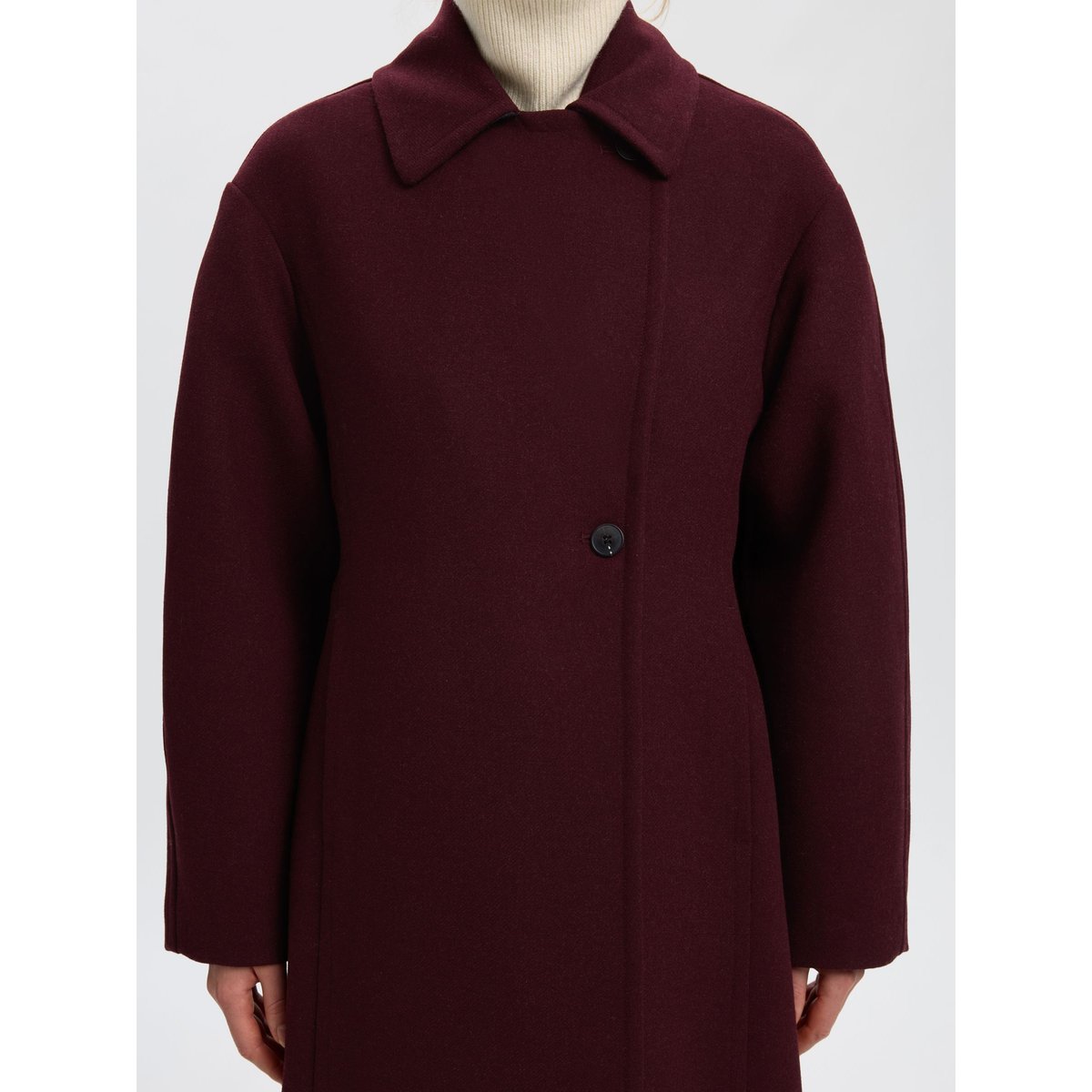 Long Manteau rouge - tawny port1, SELECTED