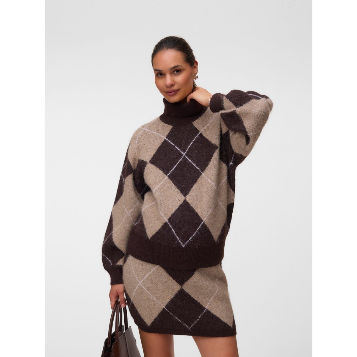 Pull En Maille chocolate torte, VERO MODA