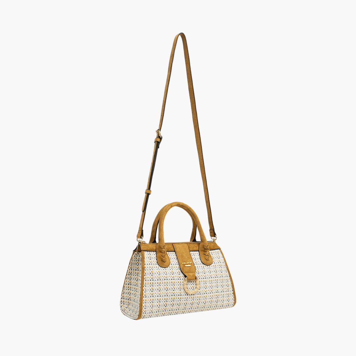 Petit sac shopper Shai camel, LOLLIPOPS