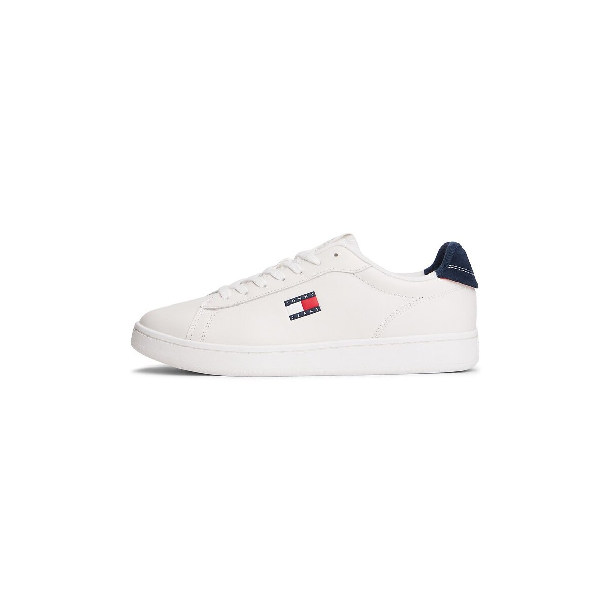 Archive '98 Leather Trainers white, TOMMY JEANS