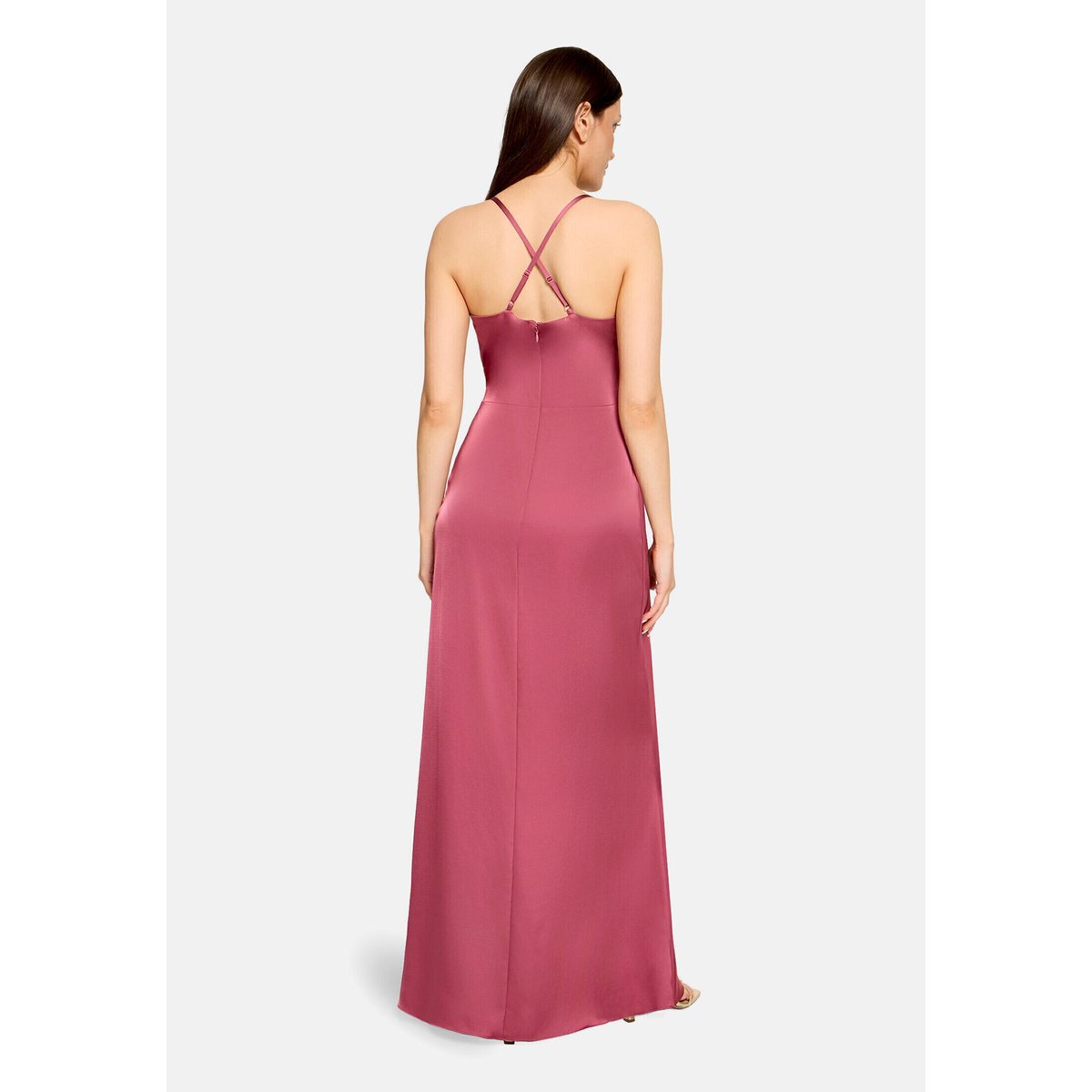Robe de soirée à pierres fantaisie sweet bloom, VERA MONT