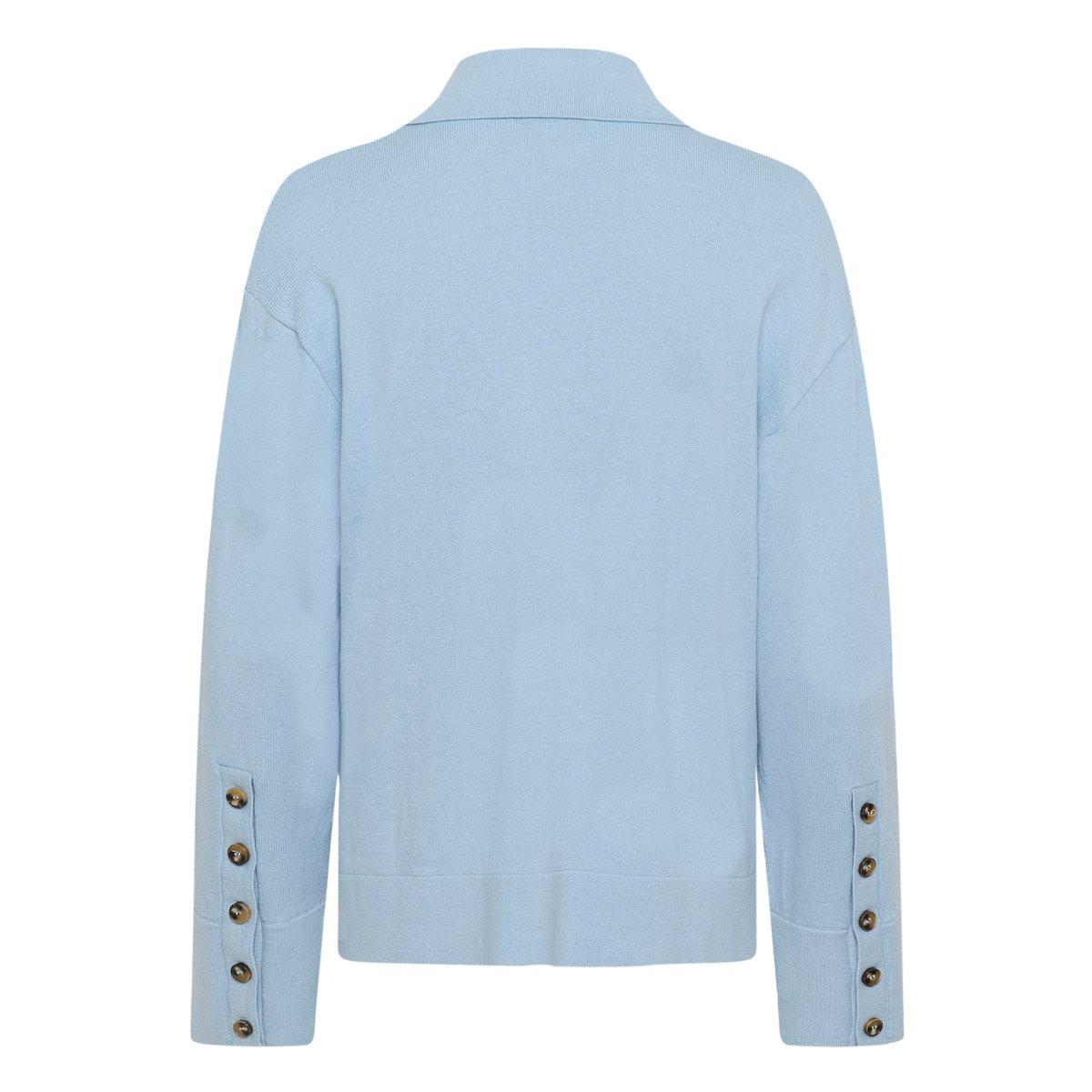 Pullover tricoté bleu powder blue, SOAKED IN LUXURY