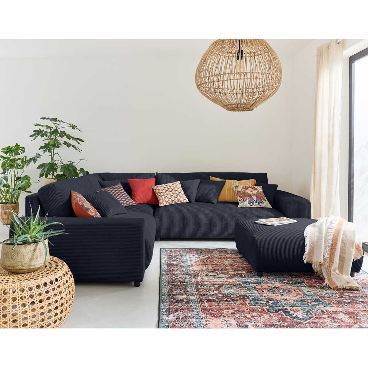 Module d'assise - GARANCE bleu nuit, BEST MOBILIER