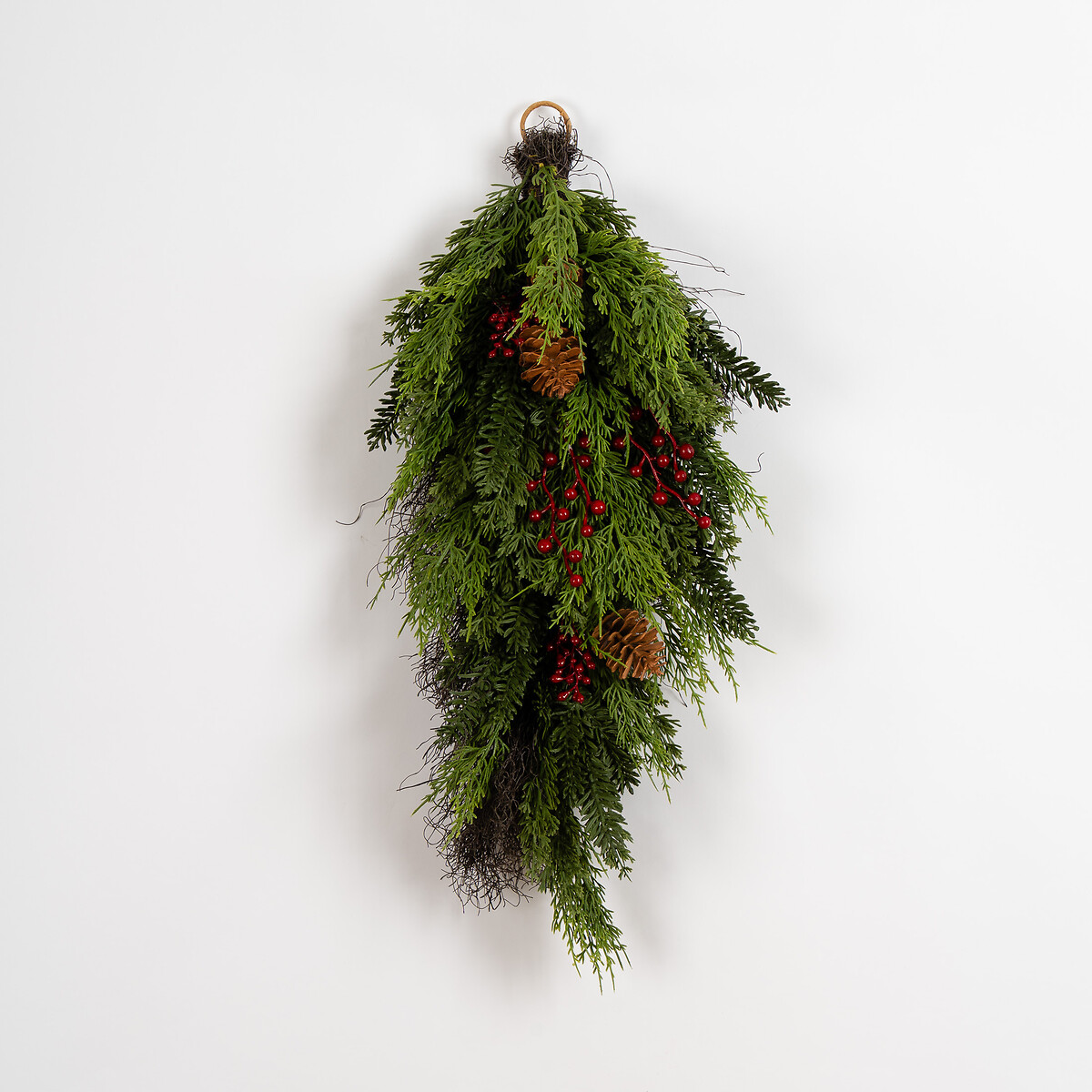 67cm Pine & Berry Swag green, SO'HOME