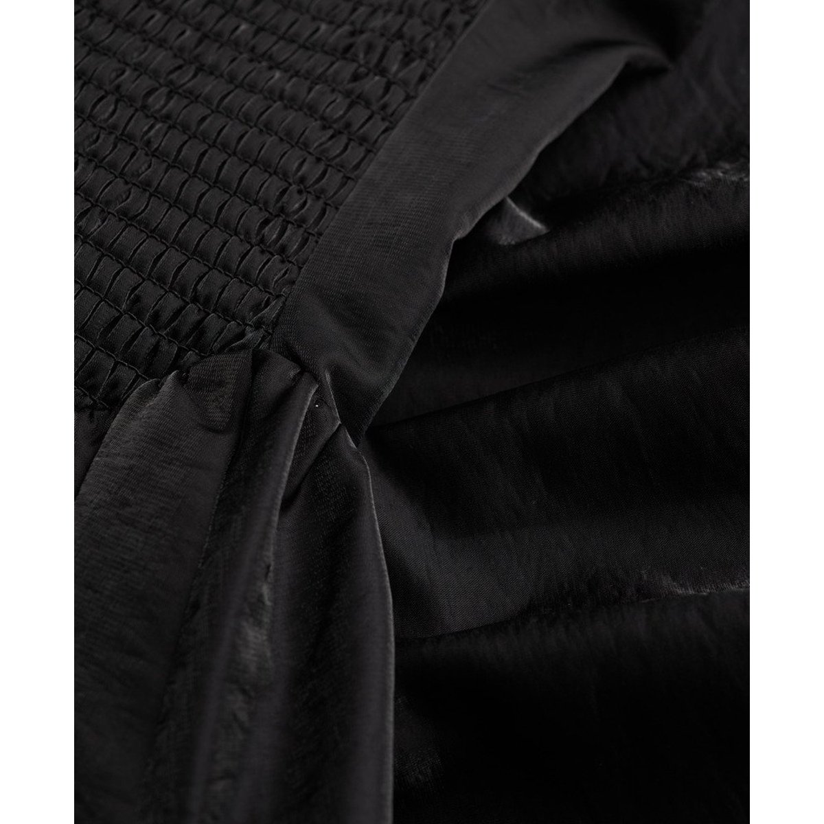 Robe Mini Bandeau à Jupe Bouffante noir, SUPERDRY
