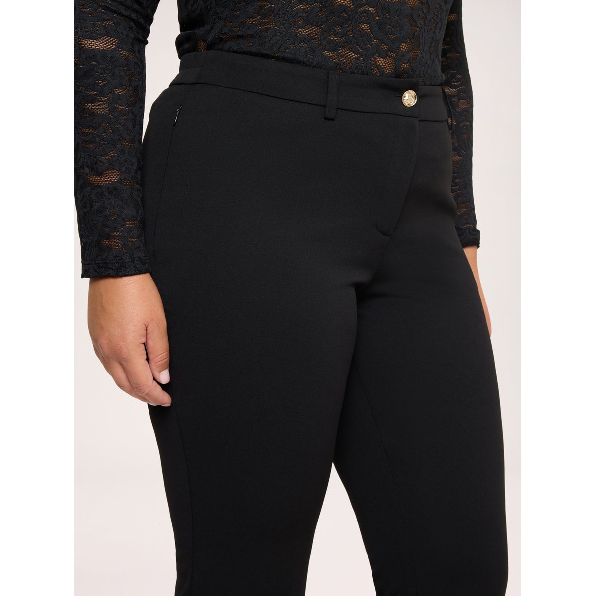 Pantalon Flare noir, FIORELLA RUBINO
