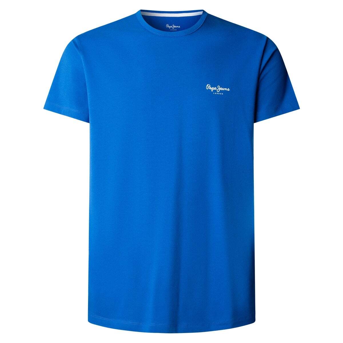 T-Shirt Coupe Slim Avec Logo bleu électrique, PEPE JEANS