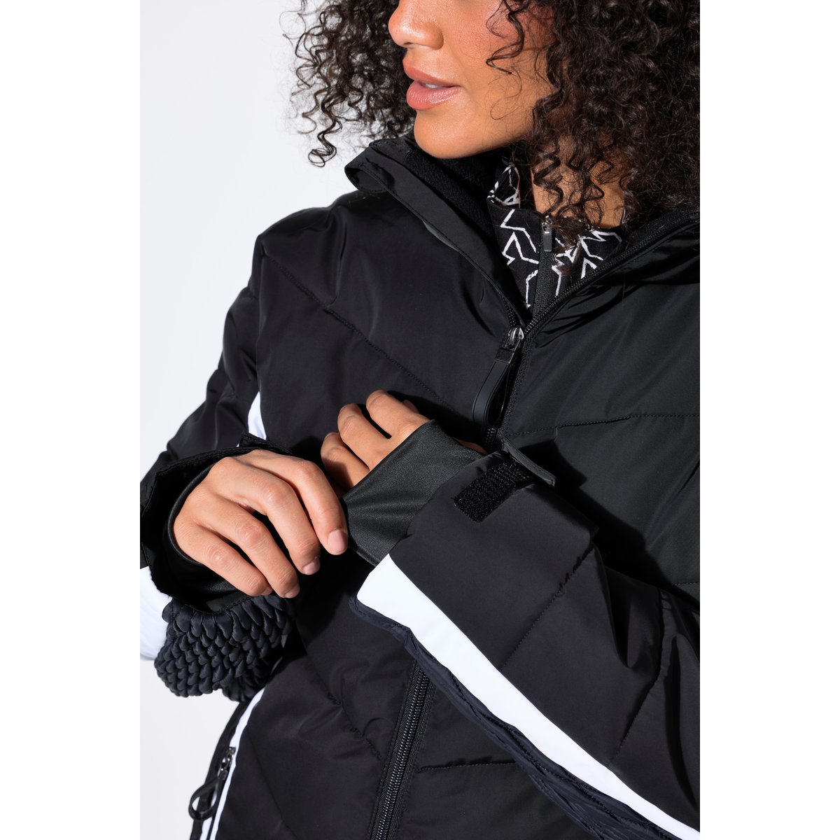 Veste de ski déperlante noir, ULLA POPKEN