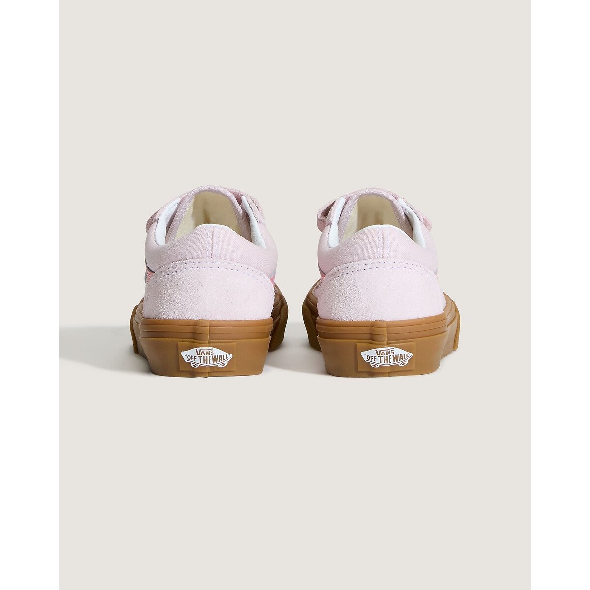 Sapatilhas em pele rosa, VANS