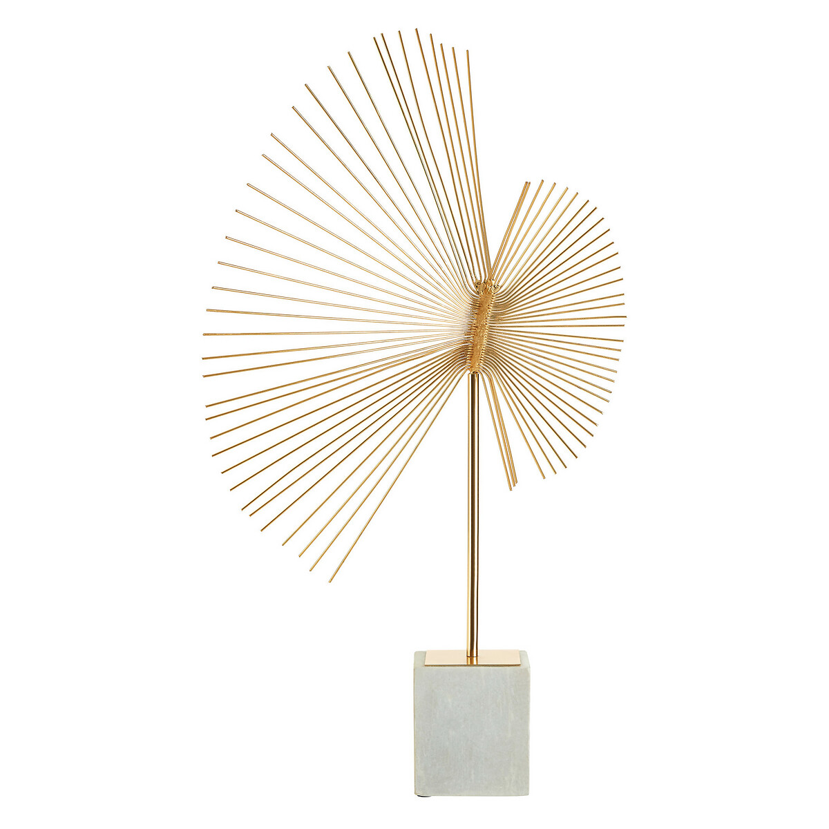 Abstract Gold Mirano Spiral Sculpture gold, FIFTY FIVE SOUTH