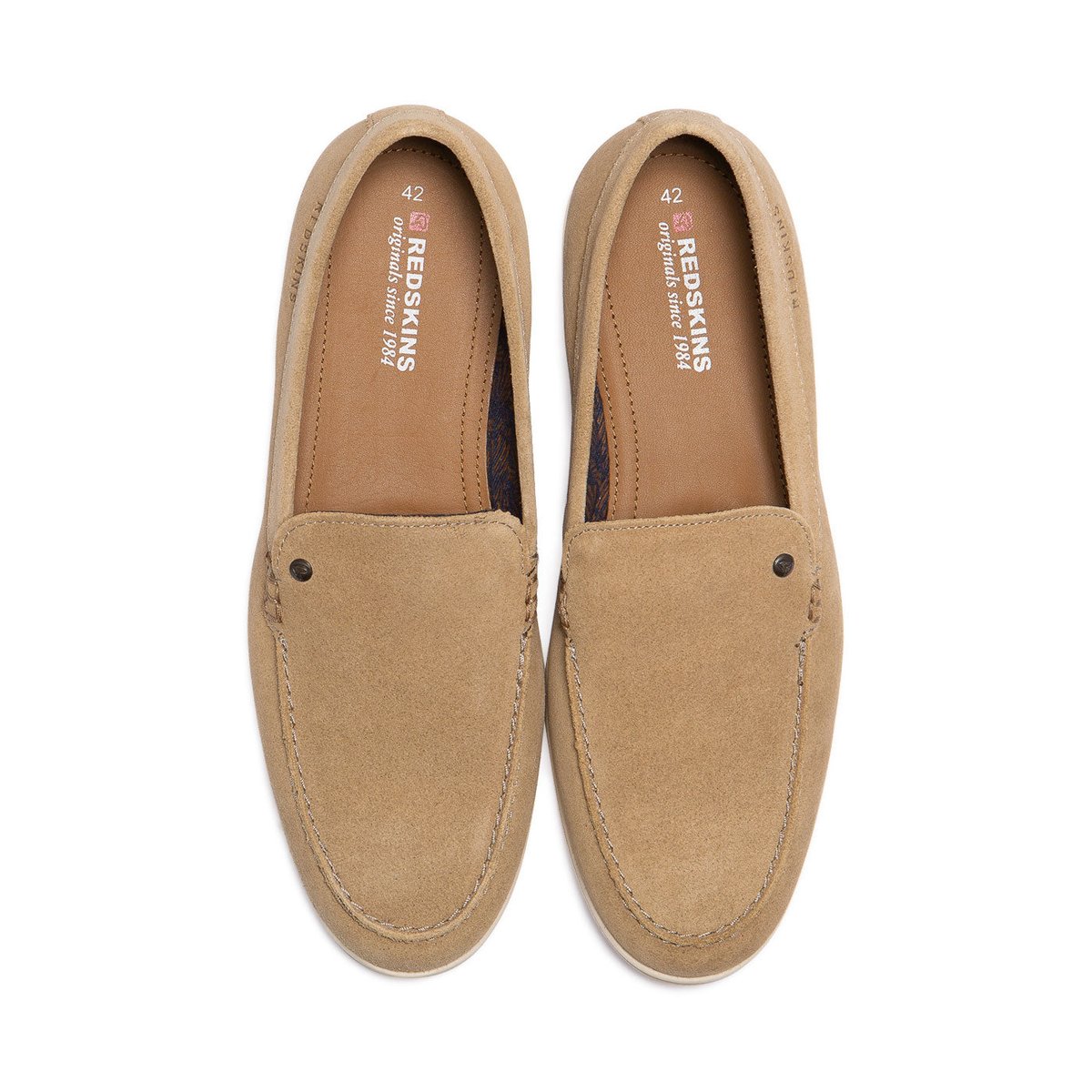 Mocassin sable AMIRAL sable, REDSKINS