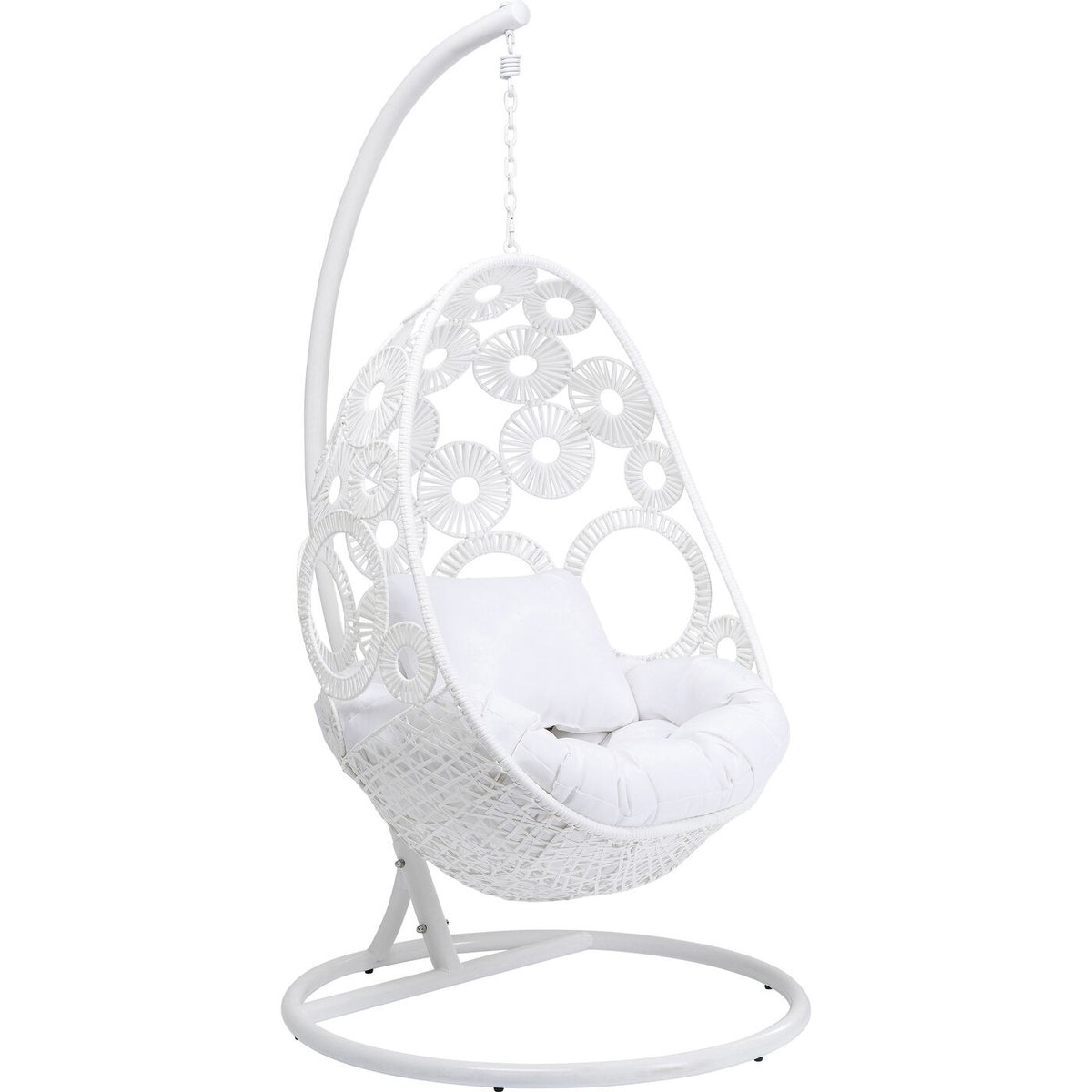 Fauteuil suspendu, IBIZA blanc, KARE DESIGN