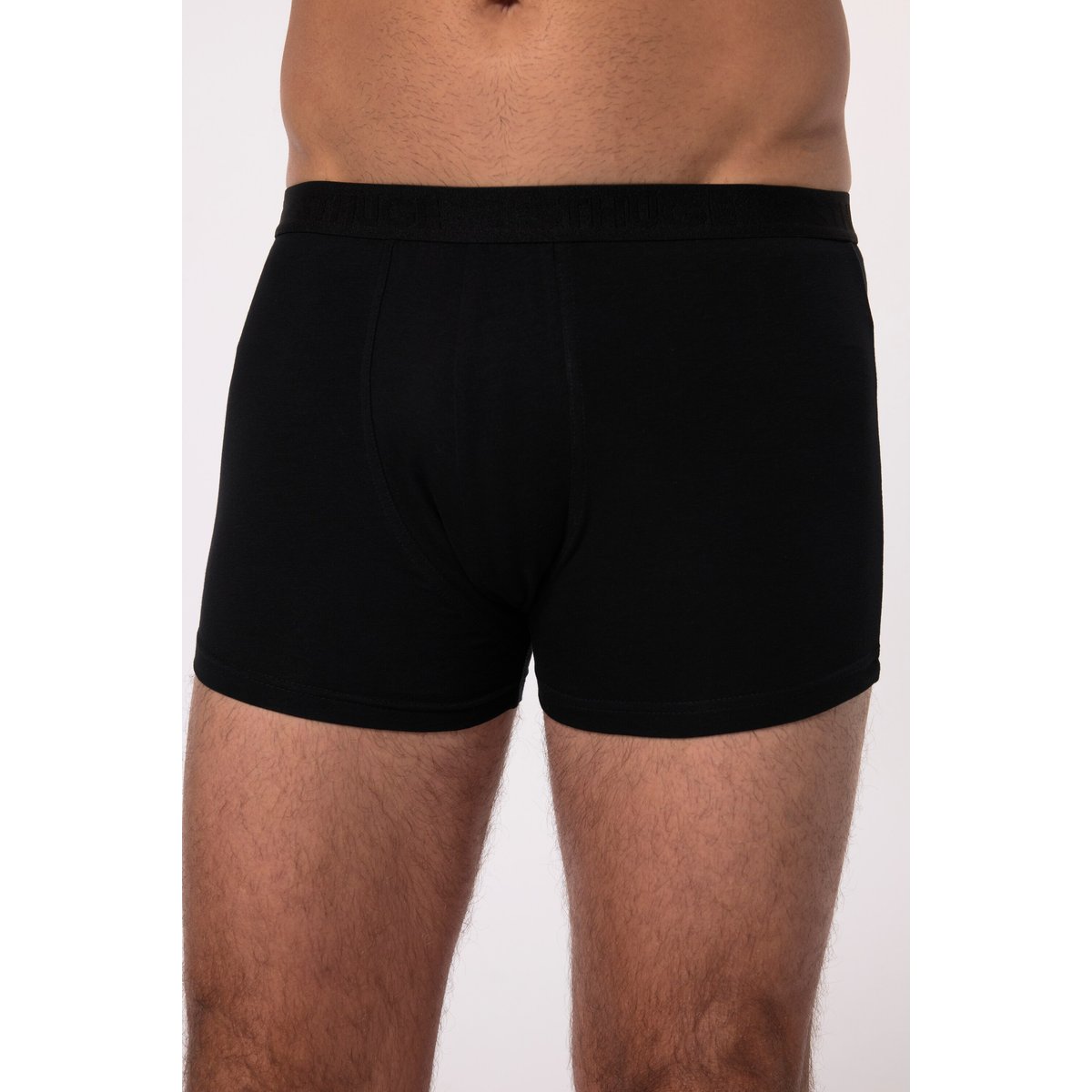 Lot de 3 caleçons, tissu OEKO-TEX noir, STHUGE