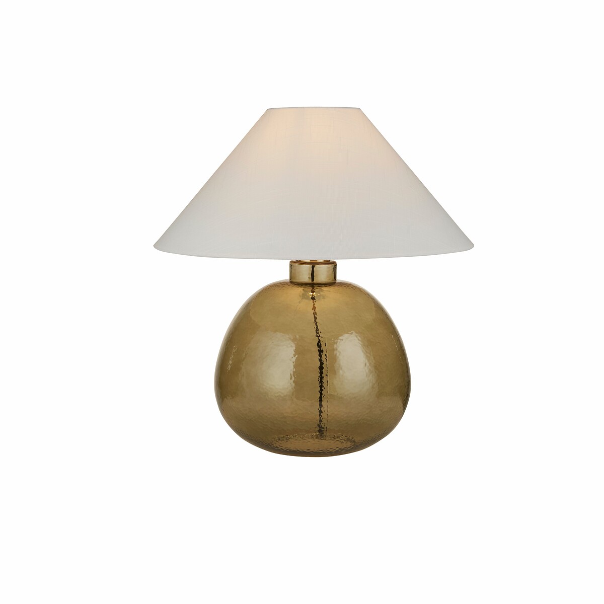 Lanexa Green Glass Table Lamp with Tapered Shade green, SO'HOME