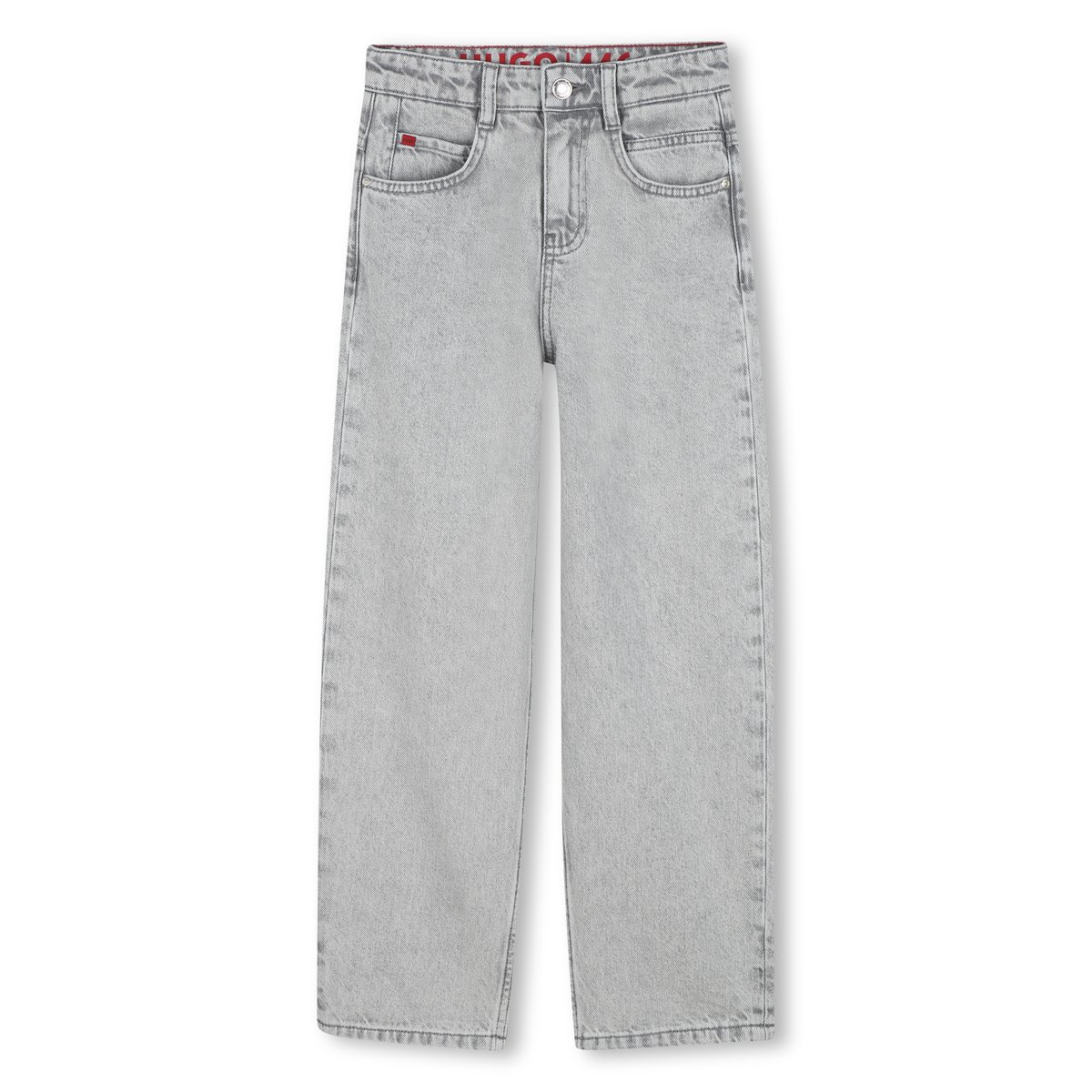Pantalon en denim denim gris/bleu, HUGO KIDSWEAR