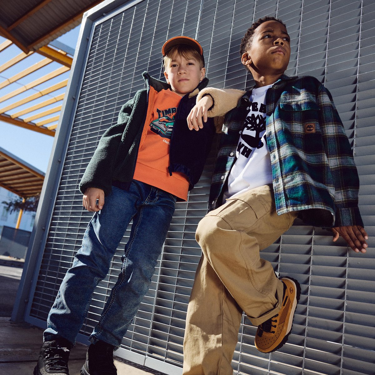 Sweat en polaire brossée tigerlily, TIMBERLAND