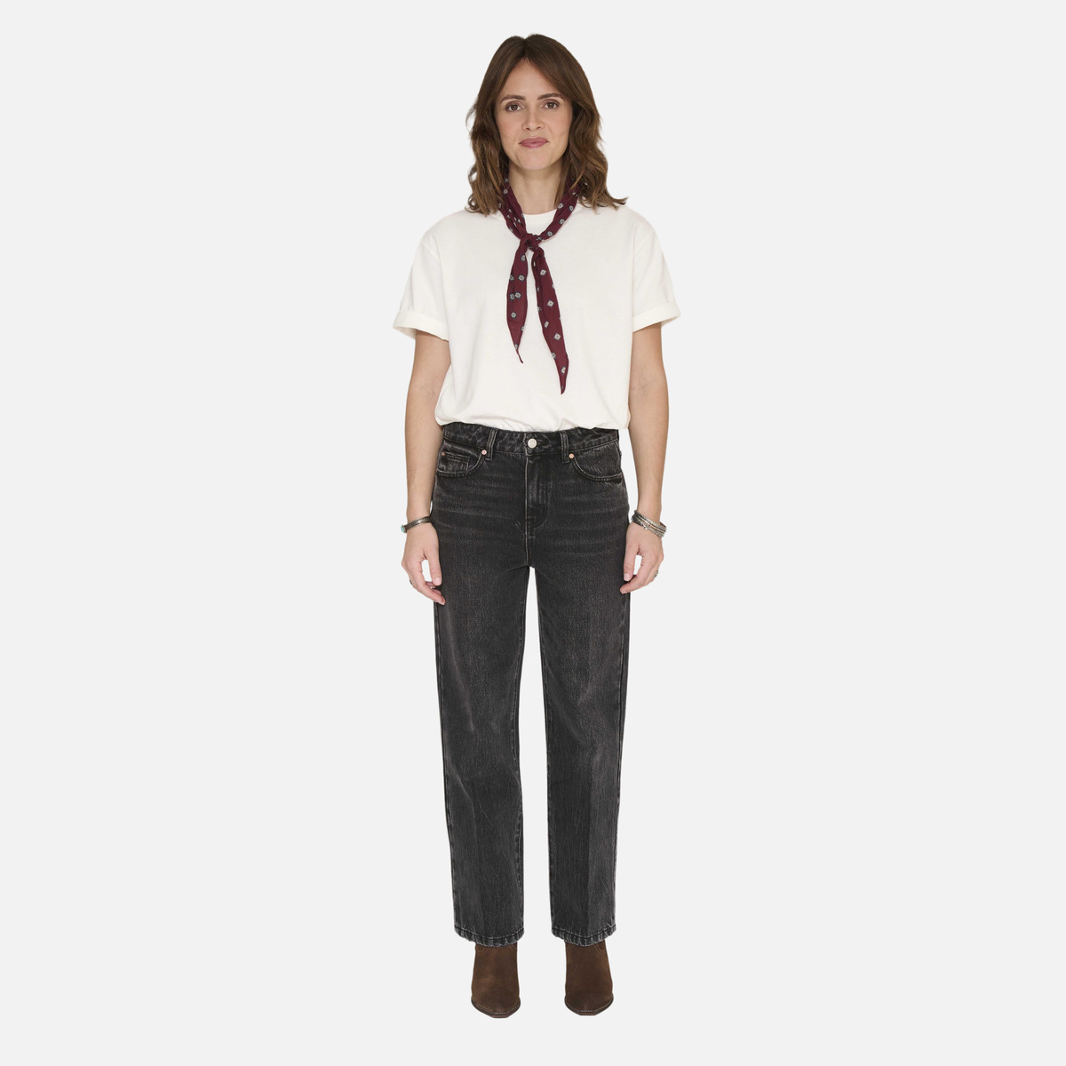 Jean THE MORRISON BLACK DENIM black - shiloh wash, MKT STUDIO